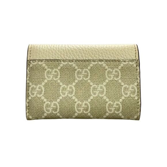 Gucci Card Case Leather PVC Ggmarmont 474748 2067 Women's Gucci - Picture 2 of 10